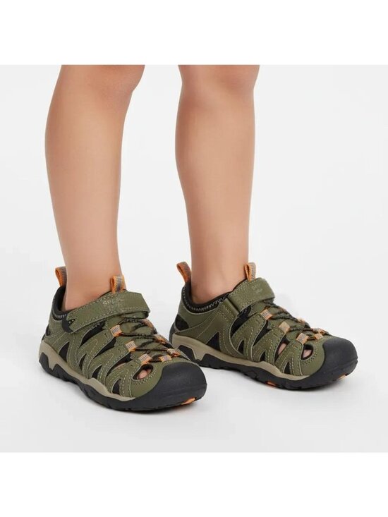 Sperry Other - Sperry Top-Sider Kids Boys Wet Tech Closed-Toe Fisherman Sandal Oliver Green 11W
